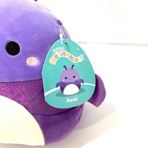 Squishmallows Axel The Dung Beetle Plush Soft Toy 10” - Picture 2 of 5
